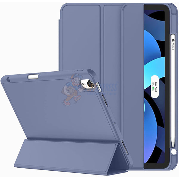 iPad Air 4/Air 5/Air 6 (10.9) Silicone case with Pencil Support - Lavender