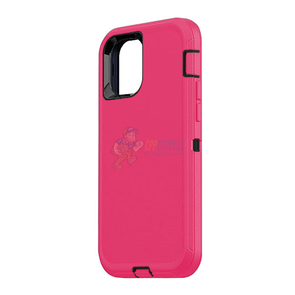 iPhone 11 Pro Max Shockproof Defender Case Cover - Hot Pink