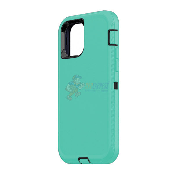 iPhone 11 Pro Max Shockproof Defender Case Cover - Light Blue