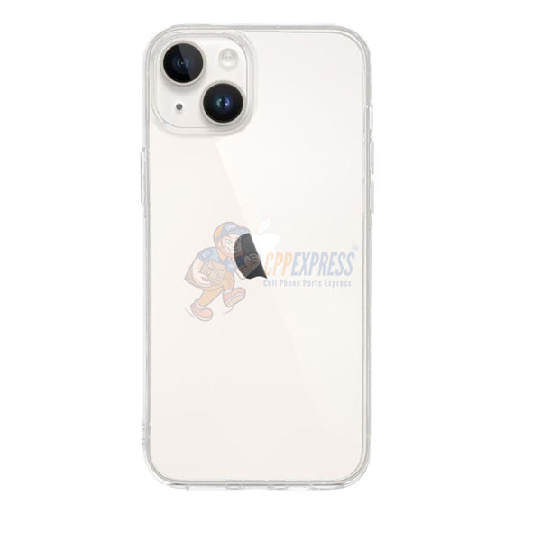 iPhone 15  Clear Transparent Soft Silicone Gel Liquid TPU Slim Back Cover Case
