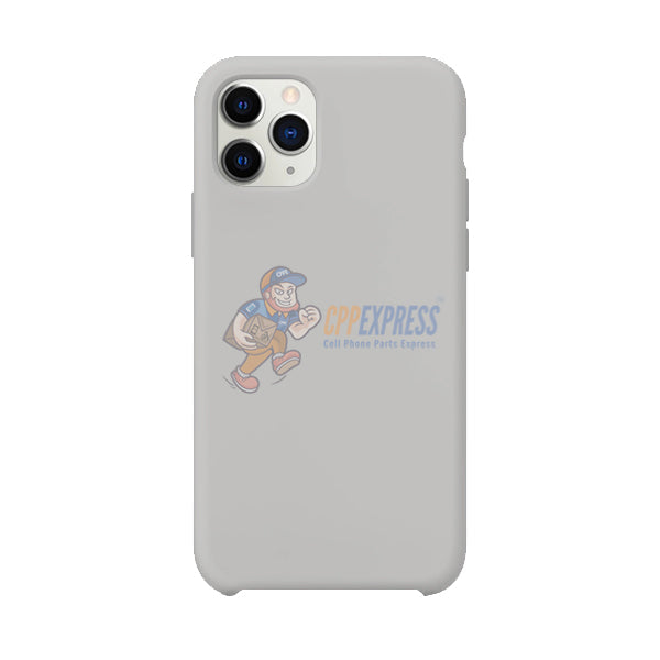 iPhone 11 Pro Slim Soft Silicone Protective ShockProof Case Cover - Light Gray