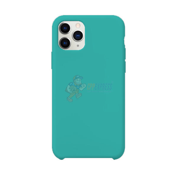 iPhone 11 Pro Slim Soft Silicone Protective ShockProof Case Cover - Sea Green