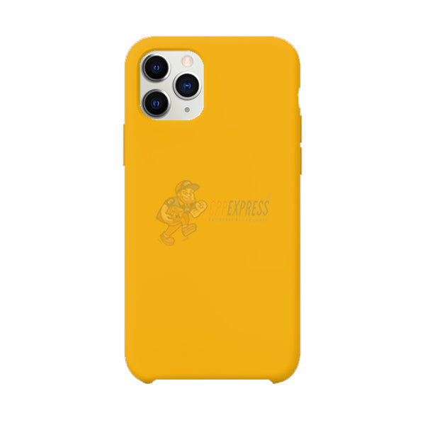 iPhone 11 Pro Max Slim Soft Silicone Protective ShockProof Case Cover - Florida Yellow