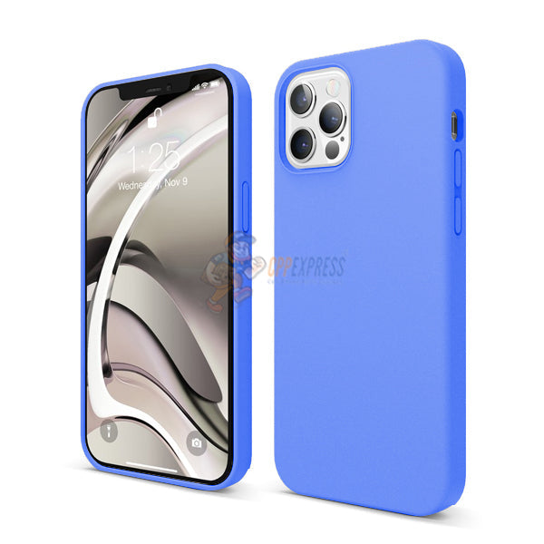 iPhone 12 Pro Max Slim Soft Silicone Protective ShockProof Case Cover - Royal Blue