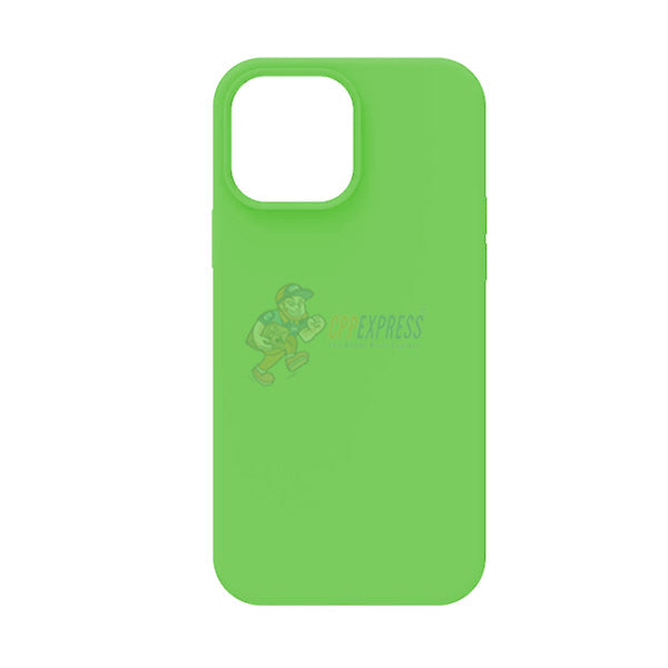 iPhone 13 Pro Max Slim Soft Silicone ShockProof Protective Case Cover -  Fluorescent Green