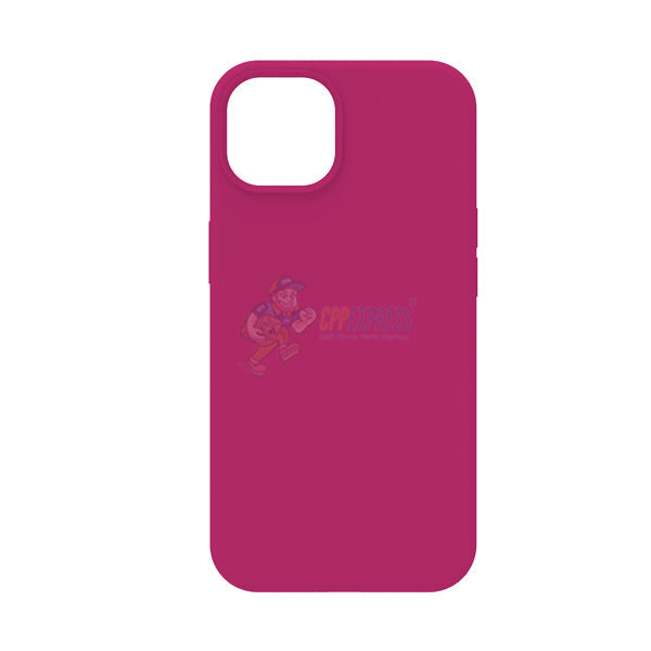 iPhone 14 Slim Soft Silicone Protective ShockProof Case Cover -  Pitaya