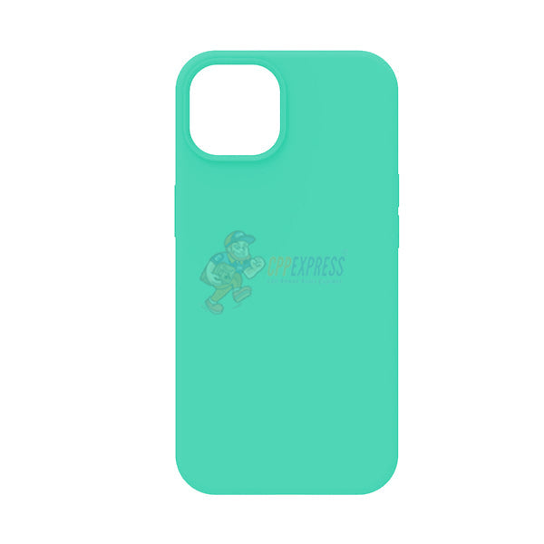 iPhone 14 Slim Soft Silicone Protective ShockProof Case Cover -  Spearmint Green