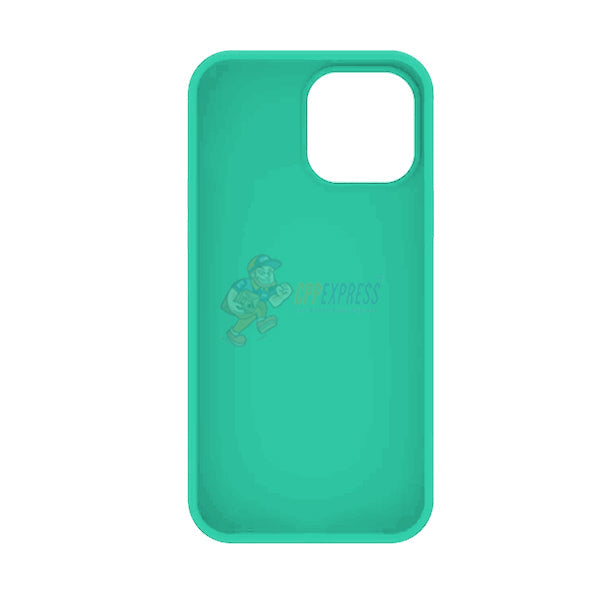 iPhone 15 Pro Max Slim Soft Silicone Protective ShockProof Case Cover - Spearmint Green