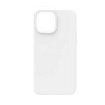 iPhone 15 Pro Max Slim Soft Silicone Protective ShockProof Case Cover - White