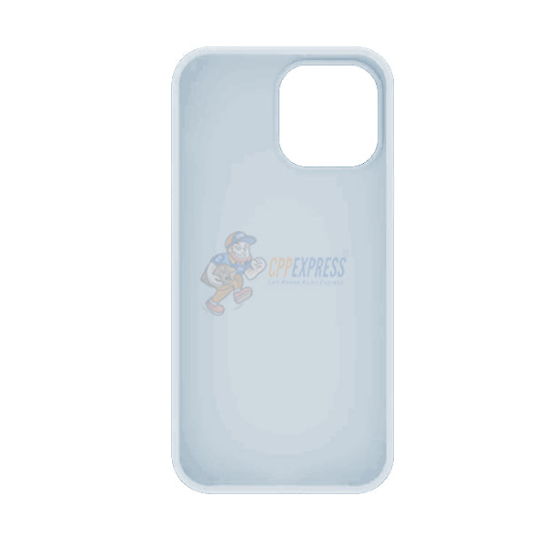 iPhone 13 Pro Max Slim Soft Silicone ShockProof Protective Case Cover - Blue Grey
