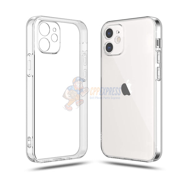 iPhone 12 Mini / 13 Mini Clear Transparent Soft Silicone TPU Gel Slim Back Cover Case
