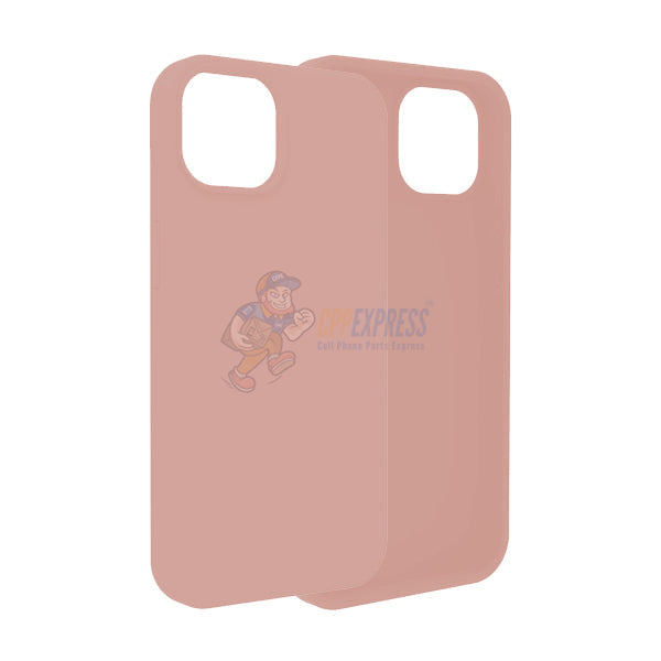 iPhone 13 Mini Slim Soft Silicone ShockProof Protective Case Cover - Pink