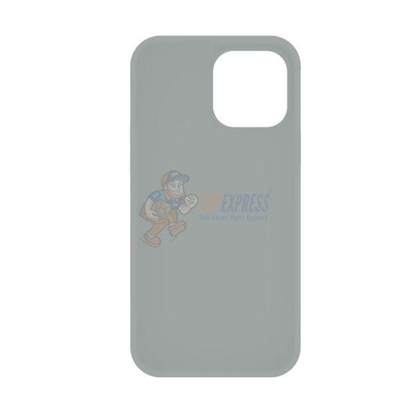 iPhone 13 Pro Max Slim Soft Silicone ShockProof Protective Case Cover - Grey
