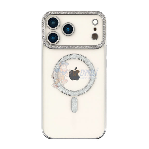 iPhone 17 Pro Max Diamond Magsafe Shockproof Protective Case Cover